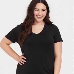 Torrid Black Active Shirt - 3x